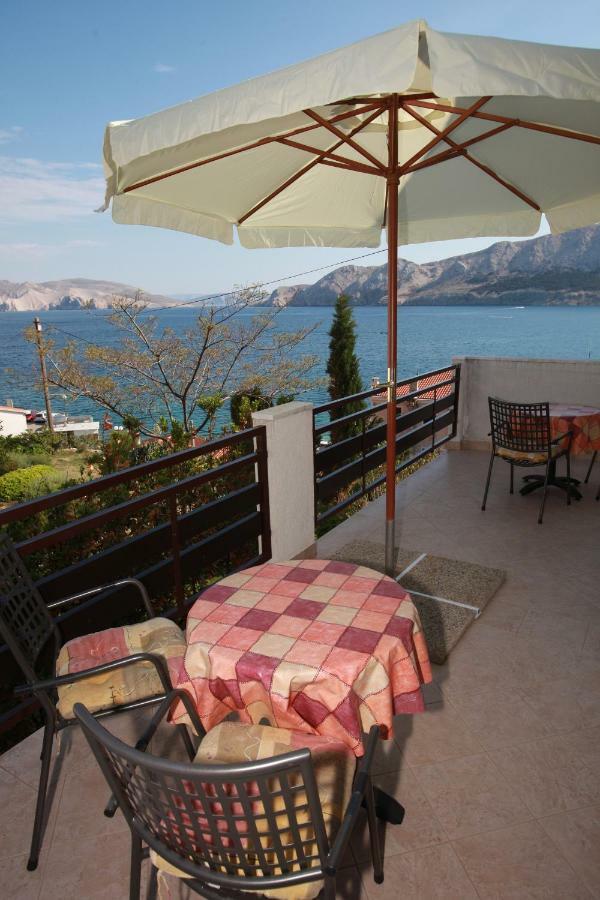 Double Rooms Jasna With Sea View Baška Exterior foto