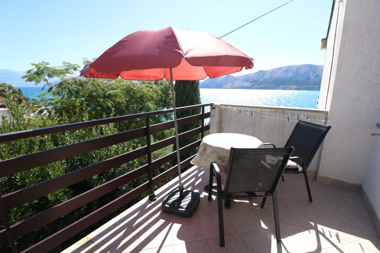Double Rooms Jasna With Sea View Baška Exterior foto